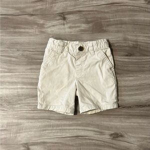 Cream Casual Shorts